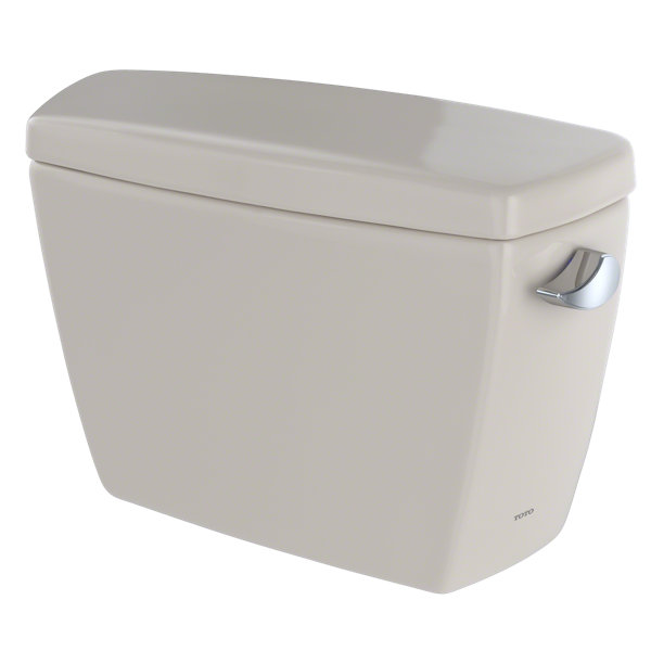 TOTO EcoDrake® EMax® 1.28 GPF Toilet Tank with RightHand Trip Lever and Bolt Down Lid Perigold